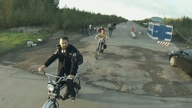 Осень 2015 года - очередная velo прогулка по юзу. Велосипед chopper cruiser (chopper cruiser) смотреть онлайн
