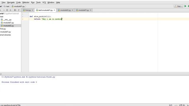 from . import module | Import from a module in python | Lecture 28 смотреть онлайн