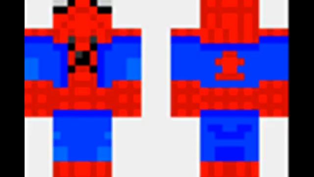 Spiderman Minecraft Skin Download!!! смотреть онлайн