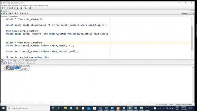 Sequence In SQL ll sql sequences смотреть онлайн