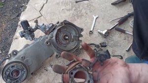 Разбор Мотора Honda Dio AF-18