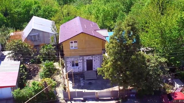 Строительство дома Сочи, пос Головинка Аэроэкскурсия смотреть онлайн