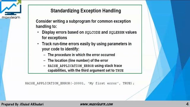 74/125 Oracle PLSQL: Design consideration / Standardizing смотреть онлайн