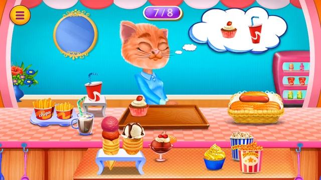 Kids in Supermarket - Babies Shopping with Kitty Supermarket Manager Game - Kids Games смотреть онлайн