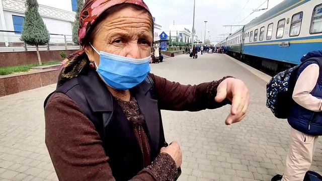 Шарафат меня провожает. Еду в Нукус !!! смотреть онлайн