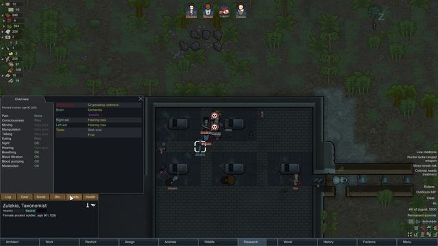 RimWorld -- Episode 7: Race To Ancient Crypto Caskets -- Bionic Superhumans смотреть онлайн