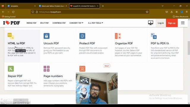 CONVERT PDF IN ALL FORMATS EASILY | I LOVE PDF | TECH 03 | 2022 | IN URDU смотреть онлайн