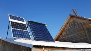 Как же на самом деле работает солнечный коллектор зимой? Как переносит мороз?