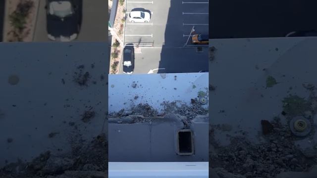 Эркерный балкон в пол , подготовка к наружной гидроизоляции .