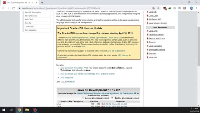 2.1 Installing Java JDK . смотреть онлайн