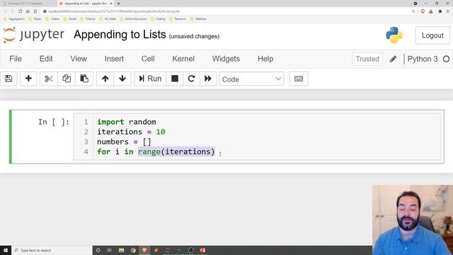 Adding Elements to a Python List смотреть онлайн