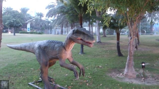 Развлечения в Дубае -Динозавры в парке Дубая. (Dinosaurs Park Dubai.)