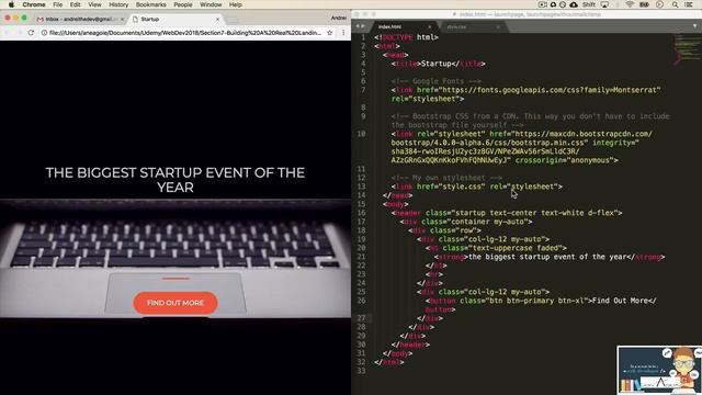 The Complete Web Developer in 2018 Zero to Mastery 7 Bootstrap смотреть онлайн