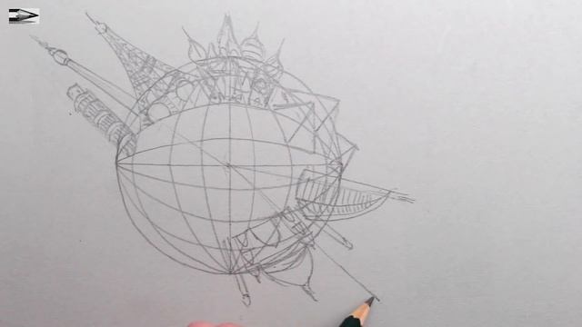 How to Draw Famous Buildings Around the World in 5-Point Perspective: Narrated смотреть онлайн