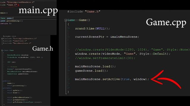 #2 C++ SFML. Разбираем проект. Класс Game, обработка ввода, IEC(Input Event Controller) смотреть онлайн