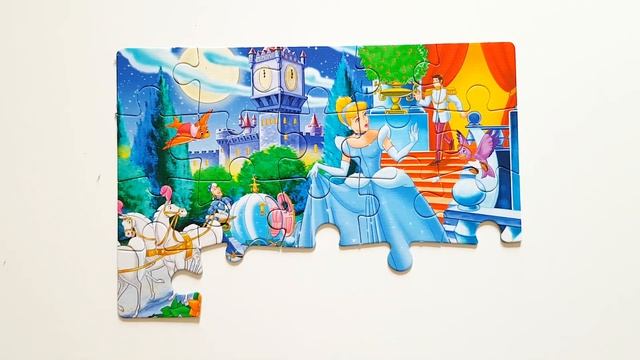 Princess Cinderella puzzle Jigsaw rompecabezas juegos niños puzzles game for kids + bonus смотреть онлайн