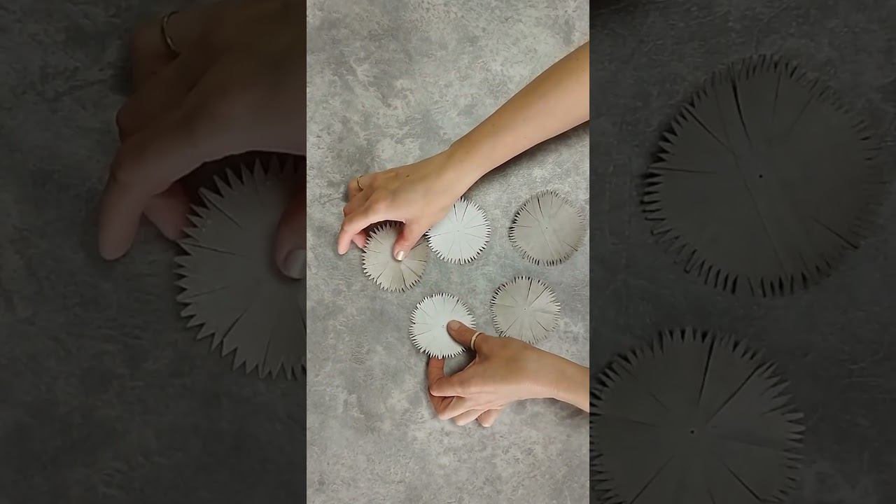 Как сделать гвоздику из картона смотреть онлайн