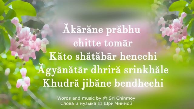 06 (стр. 44) Akarane Prabhu. Песня Шри Чинмоя смотреть онлайн