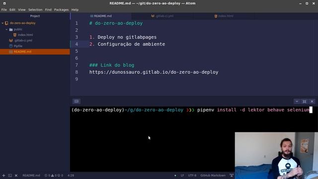 Do zero ao deploy #2 - Configurando o ambiente com Pipenv смотреть онлайн