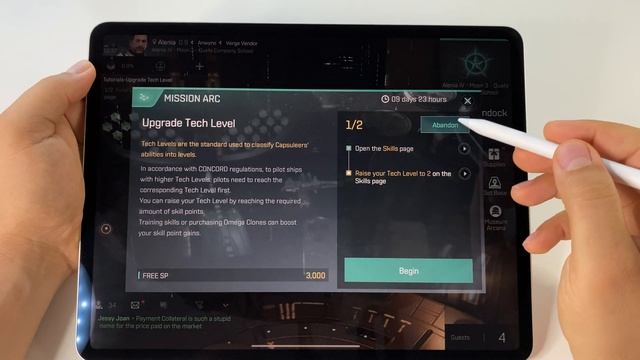EVE Echoes | 1TB iPad Pro 2020 4th gen 12.9-inch - iOS handheld gameplay смотреть онлайн