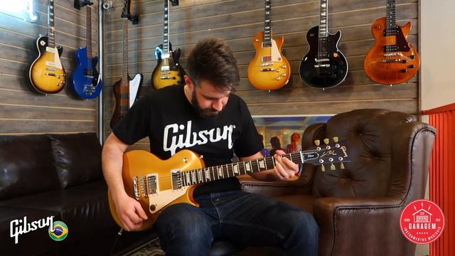 Gibson Les Paul Tribute 2018 (Gold Top) смотреть онлайн