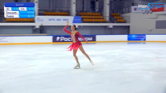 Ника КАСЬЯНОВА ПП 10.11.2023 Турнир на призы ЗМС А.Дмитриева смотреть онлайн