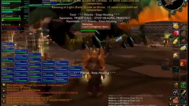 Vanilla WoW - Blackwing Lair Nefarian Raid - The Hammer Clan смотреть онлайн