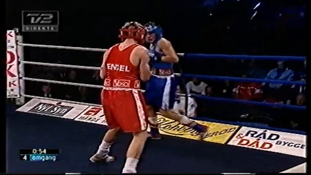 Copenhagen Box Cup 2000 letvægt finale Martin Kristjansen vs Søren Bladt смотреть онлайн