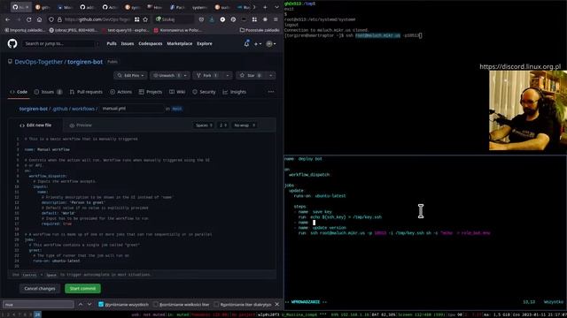 DevOps Toghether - github actions, build i deploy na mikr.us смотреть онлайн