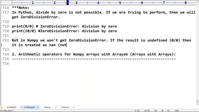 Python for Data Science | NumPy | Numpy Arithmetic Operations | by Durga Sir смотреть онлайн