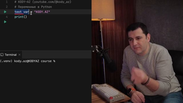 Переменные в Python | на русском | #kody_az смотреть онлайн