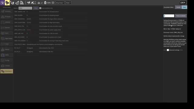 Настройка полётного контроллера в QGroundControl