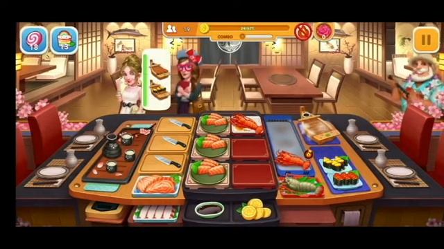 【Cooking Frenzy 】Sushi Restaurant_by Gm смотреть онлайн