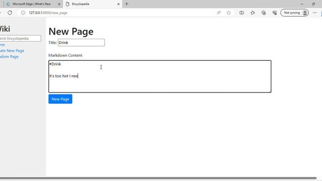 How To Make An Encyclopedia/Wikipedia Clone Using Python, Django, HTML And CSS смотреть онлайн