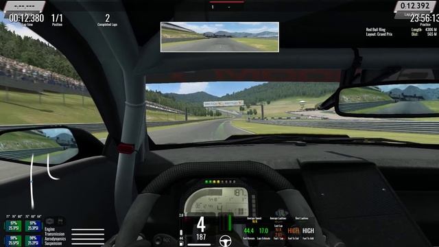 Raceroom Racing Experience трасса RED BULL тестим Chevrolet CAMARO GT-3 смотреть онлайн