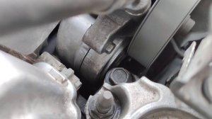 трещит натяжитель ремня Honda CRV 3. K24Z4