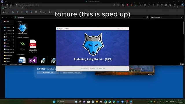 How to install Labymod 4 for cracked/offline accounts смотреть онлайн