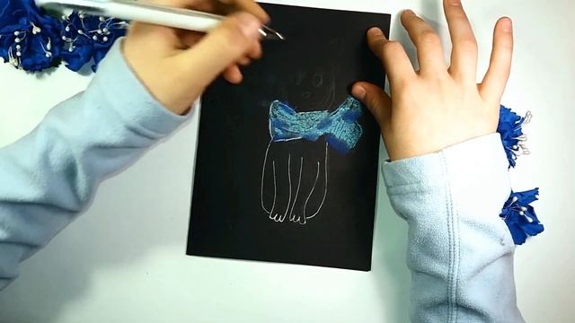 Мастер класс по рисованию. Рисуем вместе по шагам. МК рисуем котика