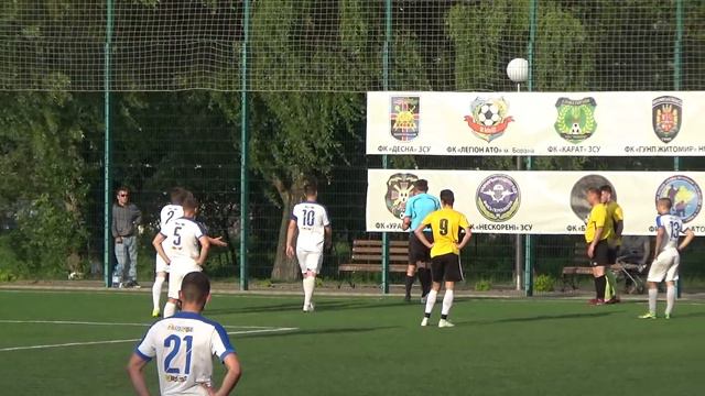 "Гостинний Двір" (Вишневе) - "Джуніорс" (Шпитьки) 1:1. Відео-огляд смотреть онлайн
