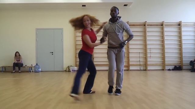 Джуниор Десколлинес и Яна Потоцкая Timba смотреть онлайн