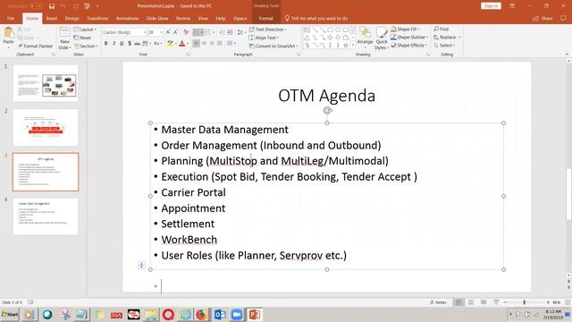 EXECUTING BETTER TRANSPORTATION PROCESSES - Oracle Transportation Management смотреть онлайн