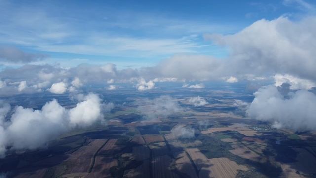 Полет в облаках 20 сентября 2022г