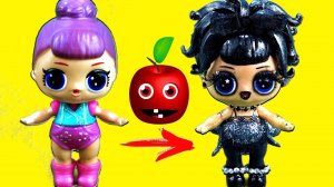 Страшная трансформация куклы лол. Мультик ЛОЛ про школу
