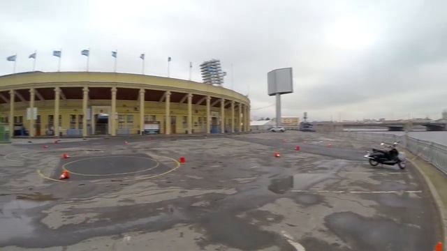 Поляков Максим в мотошколе! Скоро он станет байкером! смотреть онлайн
