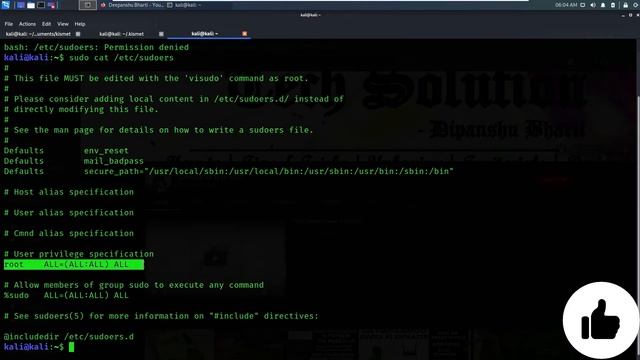 List of Important Directories in Kali Linux | [Hindi] | Import Files for Privilege Escalation смотреть онлайн