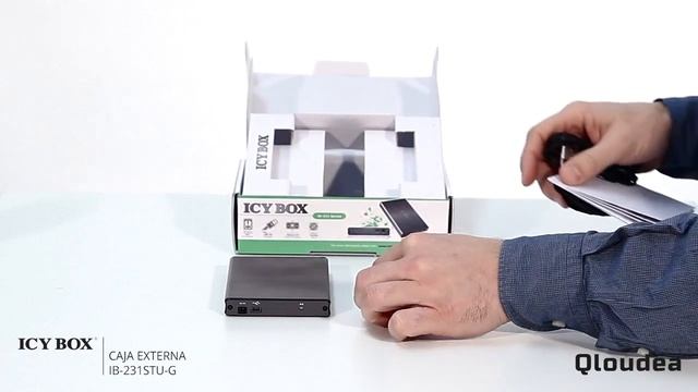 IcyBox IB-231StU-G - Caja externa 2.5" - USB2.0 смотреть онлайн
