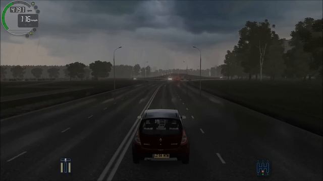 City Car Driving 1.4.0 Renault Sandero Stepway [1080P] смотреть онлайн