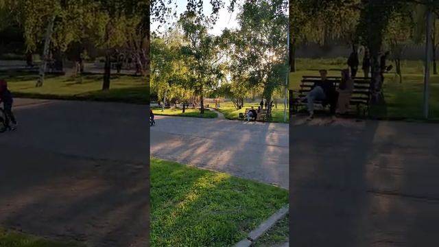 Монумент Стелла Ордена Победы. Парк Победы. Запорожье. Украина. 10 мая 2021 года. Часть 1. Панорама смотреть онлайн