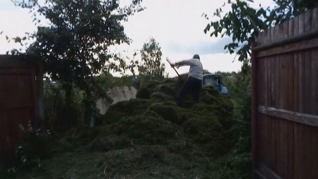 Как делать сенаж в домашних условиях смотреть онлайн