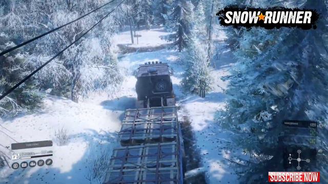 Azov 5319 Driving Offroad Transporting Oil Barrels - SnowRunner | xbox one x @TIKUS 19 смотреть онлайн